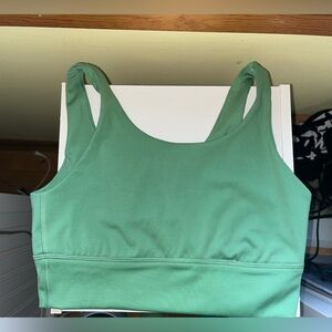 NWT Offline by Aerie Green Sports Bra.  ‘Most Support. Cardio Soutien Maximal.’